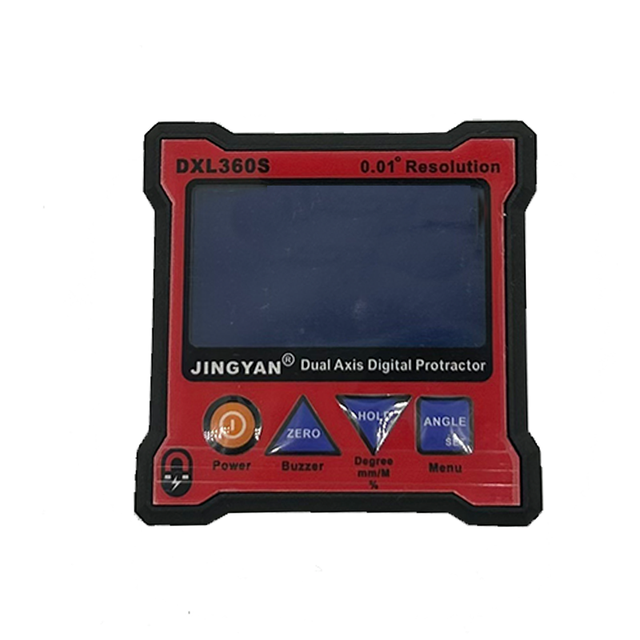 DXL360S High-precision Dual Axis Digital Angle Protractor Dual-axis Digital Display Level Gauge With 5 Side Magnetic Base