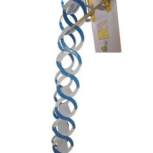 Tijeras de acero eléctricas para el hogar al mejor precio, escaleras plegables para ático con pasamanos - Product Image 6