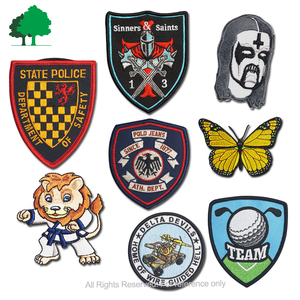 Patches bordados de poliéster, patches bordados personalizados - Product Image 4