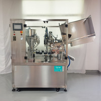 Machine automatique de remplissage et de scellage de tubes de crème pour les mains pour l'industrie cosmétique