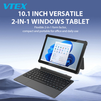 Tablette PC 2 en 1 10,1 pouces G6500Y 8 Go DDR4 256 Go SSD Charge rapide PD 45 W Bureau portable 4000 mAh Tablette intelligente
