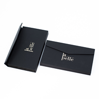 Dur vide personnaliser carton unique forme de portefeuille boîte d'emballage de téléphone portable intelligent pour étui pour iphone