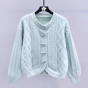 Nuovo Arrivo: Maglione Casual Multicolore con Collo Tondo per Donna, Taglie Forti, Personalizzabile, Stile Comodo per l'Inverno - Product Image 3