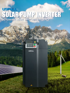 สำหรับปั๊มน้ำพลังงานแสงอาทิตย์ VFD 220V/380V 350-400KW เฟสเดียว/สามเฟส ประสิทธิภาพสูง MPPT GPRS IP20 สำหรับปั๊ม AC - Product Image 1