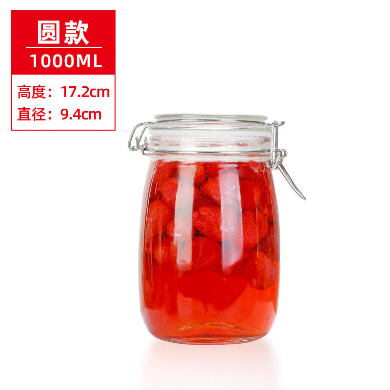 ทรงกลมใส 1000ml