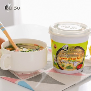 <span class=keywords><strong>Soupe</strong></span> instantanée Su Bo Cup avec chou chinois et fleur de <span class=keywords><strong>la</strong></span> mer 8g, <span class=keywords><strong>soupe</strong></span> aux légumes, carottes, champignons - Product Image 2