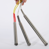 300wステンレス鋼工業用電気棒発熱体カートリッジ抵抗ヒーター24v
