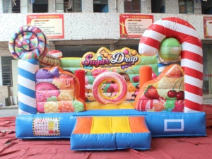 Kẹo Jumper lâu đài MOONWALK Inflatable không khí lâu đài trở ngại sân chơi thương mại Inflatable bouncy nhà Inflatable bouncers - Product Image 6