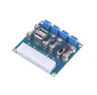 Carte de distribution d'alimentation ATX de bureau HU-M28W, module de test d'alimentation PC, carte adaptatrice de circuit de sortie d'alimentation