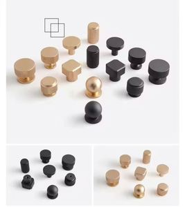 Tiradores de aluminio modernos y ecológicos con diseño moleteado para gabinetes de cocina, muebles de exterior y sala de estar - Product Image 6