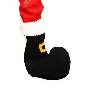 TC Offre Spéciale nouveau Design fournitures de noël décoration chaussettes chaise jambes bottes pour hôtel et fête noël chaise pied couvre - Product Image 5