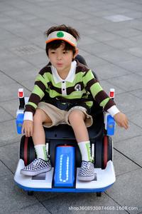 รถดริฟท์ไฟฟ้าสำหรับเด็กรถขับเคลื่อนแบตเตอรี่12V พร้อมไฟ LED รีโมทคอนโทรลวัสดุพลาสติก360องศาใหม่ - Product Image 5