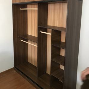 Armoire Moderne en Bois, Grand Rangement pour Chambre à Coucher avec Petite Porte Coulissante - Product Image 6