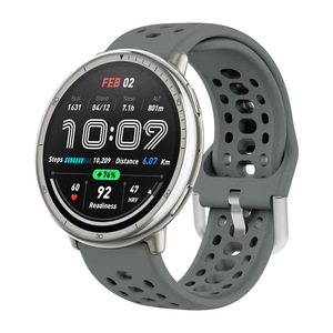Beiziye 20mm correas de reloj de silicona suave transpirable Huami para Active <span class=keywords><strong>2</strong></span> BIP3/3 Pro GTS2/2E/<span class=keywords><strong>2</strong></span> <span class=keywords><strong>Mini</strong></span>/3/4 GTR <span class=keywords><strong>Mini</strong></span> Correa Universal - Product Image 6