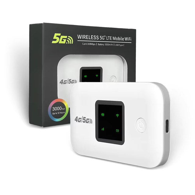 Best Seller Portable 4G/5G Pocket WiFi Router Card LTE with  Max LAN Data Firewall Function New and for Outdoor Use