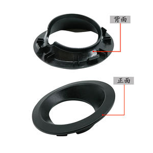 Marco de luz antiniebla para BMW X3 E83, 51113400911, de ABS, para rejilla del parachoques delantero, izquierda y derecha - Product Image 2