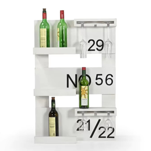 Barra de bar de madera de mango blanca, la más vendida, con acabado en mango, material de madera de mango, precio al por mayor - Product Image 1