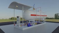 Sistema de Estación de Llenado de Gas para Cilindros de GLP, Equipo de Planta de Llenado de GLP