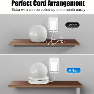 <span class=keywords><strong>Echo</strong></span> Dot 4th/5th Thế Hệ RGB Có Thể Điều Chỉnh Máy Tính Để Bàn Đứng USB Tổ Chức Thông Minh Loa Không Dây Với DC Điện Tủ Nhựa - Product Image 5