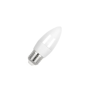 Lampadina LED E27 C37 4.9W, luce calda, basso consumo, lunga durata; ideale per l'illuminazione in ambienti domestici e commerciali. - Product Image 1