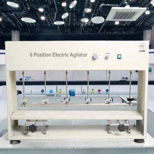 Kỹ thuật số 6-vị trí điện khuấy sáu kênh phòng thí nghiệm trộn đồng bộ khuấy floccculator Thiết bị kiểm tra - Product Image 4