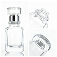 Flacon de parfum en verre de luxe personnalisé avec boîte cadeau - 30 ml, 50 ml, 100 ml - Flacon de parfum en verre avec couvercle