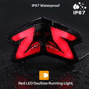 Feu arrière clignotant intégré à LED fumé foncé pour Kawasaki Z800 Ninja 125 <span class=keywords><strong>ZX6R</strong></span> <span class=keywords><strong>636</strong></span> - Product Image 4