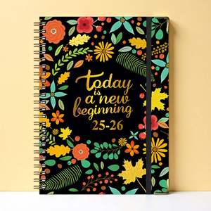 2026 Language Notebook/<b>Planner</b>, A5 Sized, Spiral Bound, Diary, 365 - Day <b>Work</b> Notebook, English <b>Planner</b> - Product Image 1