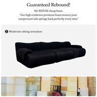 Canapé convertible moderne en mousse éponge 100% pure, compressé et rembourré, tissu personnalisé, couleurs artistiques, emballé sous vide et emballé en boîte OEM