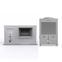 ECOFUTURE Ventilador Industrial de Pie de Alta Eficiencia y Bajo Consumo, Enfriado por Agua, Evaporativo y de Ahorro Energético