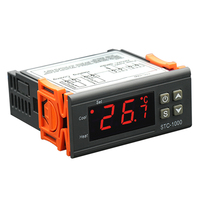Pabrik Grosir Stc-1000 Stc1000 Stc 1000 12v 24v 220v Saklar Termostat Digital Pengontrol Suhu