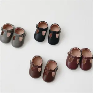 Туфли-Лоферы Ivy10031S для маленьких девочек и мальчиков, Симпатичные Мультяшные тапочки для малышей, обувь для первых шагов