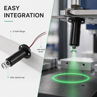 Module laser vert ZhonNa 13x40mm pour alignement industriel, équipement laser pour machines commerciales, composants, pièces, accessoires, kit