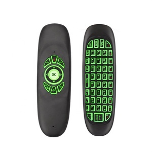 Bán Buôn Phổ Biến C120 Không Dây Chuột 3 Màu Blacklights Mini Bàn Phím Chuột Điều Khiển Với 2.4 Gam Giọng Nói Điều Khiển - Product Image 4