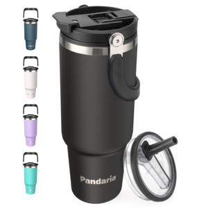Tasse à café de gobelet de voiture en acier inoxydable à double paroi et à sublimation personnalisée de 40oz en vente - Product Image 1