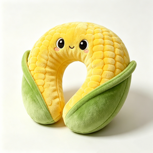Customized Corn U-Shaped Plush <b>Neck</b> Pillow, Cute Cartoon Corn Travel <b>Neck</b> <b>Cushion</b> Plush - Product Image 5