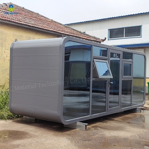 Cabine de luxe préfabriquée sur mesure de 40 pieds, type Apple Cabin, conteneur de couchage pour hôtel - Product Image 4
