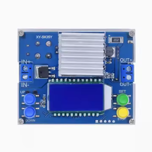 Módulo de fuente de alimentación Buck Boost automático ajustable de 35W 4A, módulo <span class=keywords><strong>CCCV</strong></span>, convertidor de voltaje solar - Product Image 1