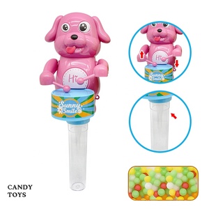 Çin plastik ürün üreticisi türkiye şeker oyuncaklar köpek davul en iyi fiyat - Product Image 2