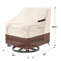 Housse de canapé MUSE 600D en tissu Oxford imperméable et anti-poussière, taille/logo personnalisés, universelle, plusieurs styles, nettoyage à sec, lavage à la main