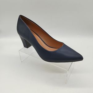 Comfortable <strong>Closed</strong> Pointed <strong>Toe</strong> <strong>Chunky</strong> Block <strong>Heel</strong> Pumps High <strong>Heels</strong> for Women Sexy Elegant Formal Work Office Ladies Dress Shoes - Product Image 4
