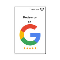 Carte RFID d'entreprise à code QR programmable personnalisée Carte d'examen Google NFC