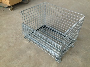 Cages en fil métallique avec roues pour le transport - Product Image 2
