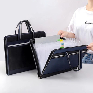 Custom Logo A4 Letter Size Portable Accordion Expanding <strong>File</strong> Folders 13 Pockets Oxford Fabric School Office Document <strong>File</strong> PP - Product Image 1