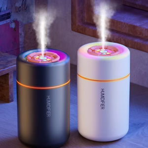 USB Plastic Household Ultrasonic Humidifier 212ml Capacity <b>with</b> RGB <b>LED</b> <b>Lighting</b> Aroma <b>Diffuser</b> 1 Year Warranty - Product Image 1