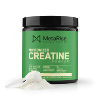 Creatina Monohidrato Micronizada Sin Sabor de Alta Pureza (99.9%), Probada por Terceros, Certificada por GMP, Etiqueta Privada para Adultos, Personalizable