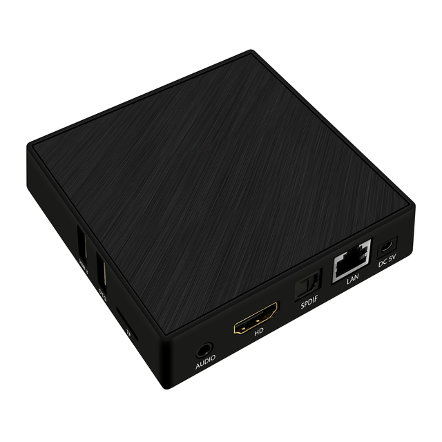 Screen Rotation Android 11.0 Rockchip RK3566 Quad-Core 4GB 32GB 4K UHD Digital Signage Player Advertising TV Box with RTC