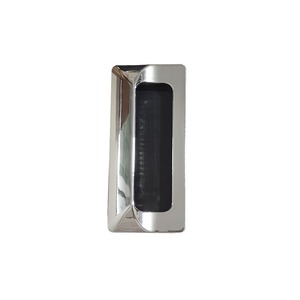 Embedded Zinc Alloy Cabinet Handle Rectangle Minimalist Design Antirust LS533 - Product Image 3