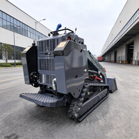 Loader Skid Steer Harga Murah Mini Skidsteer Wheel Loader Dengan Aksesoris