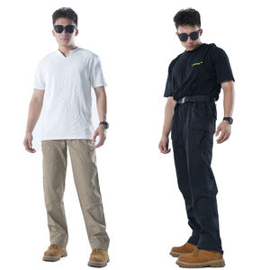 Pantaloni <span class=keywords><strong>Cargo</strong></span> Impermeabili da <span class=keywords><strong>Uomo</strong></span>, Tattici, Color Oliva, da Combattimento, da Escursionismo, Multitasche, <span class=keywords><strong>Neri</strong></span>, di Alta Qualità - Product Image 3